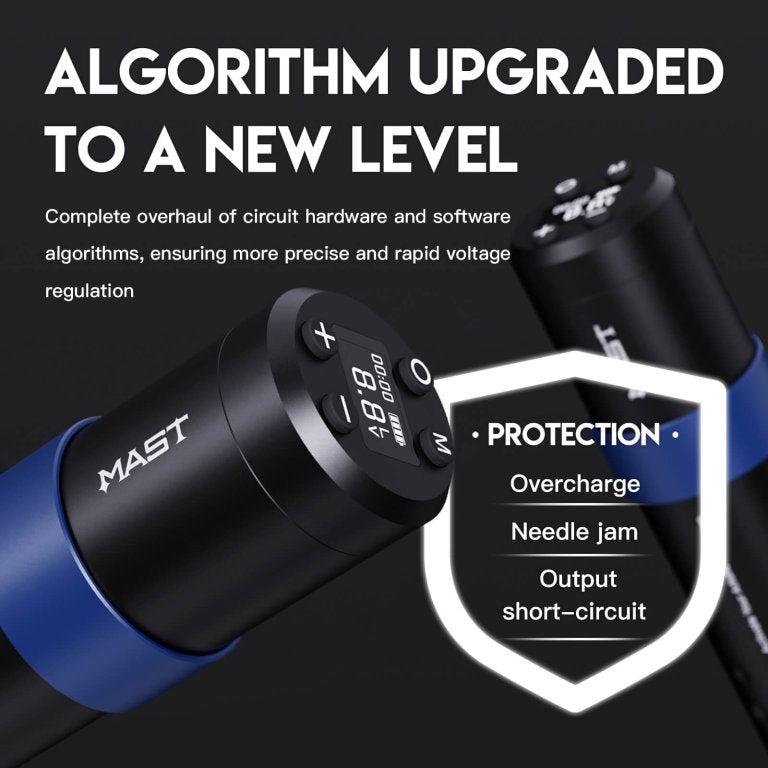 Dragonhawk Wireless Tattoo Pen Machine with 3.5MM Stroke | Mast A3