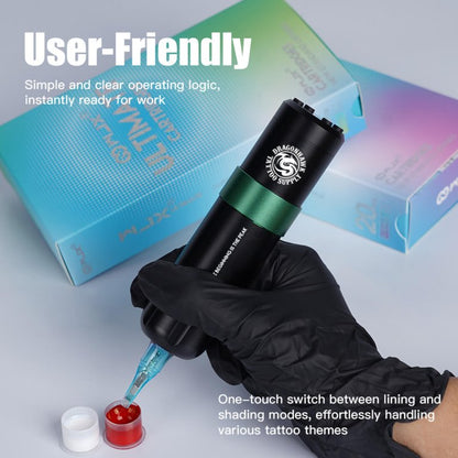 Dragonhawk Wireless Tattoo Pen Machine with 3.5MM Stroke | Styler