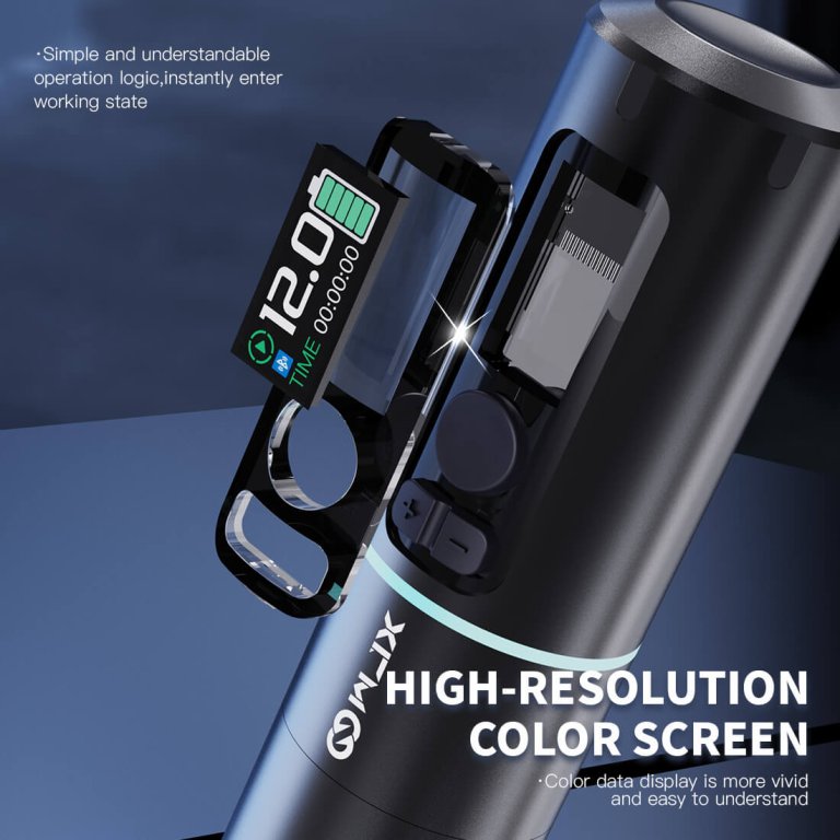 Dragonhawk Wireless Tattoo Pen Machine with 3.5MM Stroke Two Batteries | WJX W4