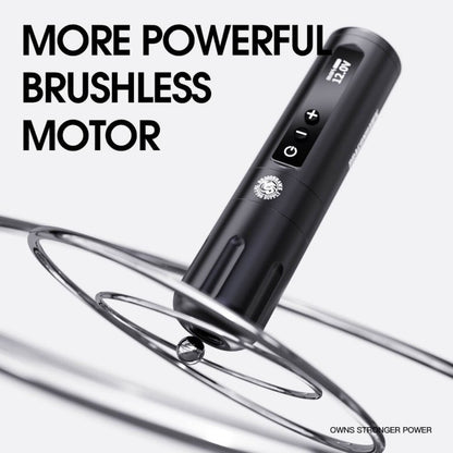 Dragonhawk Wireless Tattoo Pen Machine with 3.5MM stroke Brushless Motor 5000mAh | X10