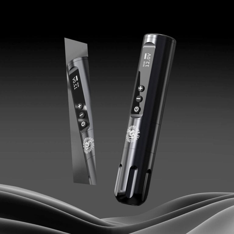Dragonhawk Wireless Tattoo Pen Machine with 3.5MM stroke Mcore Brushless Motor 3400mAh | X9