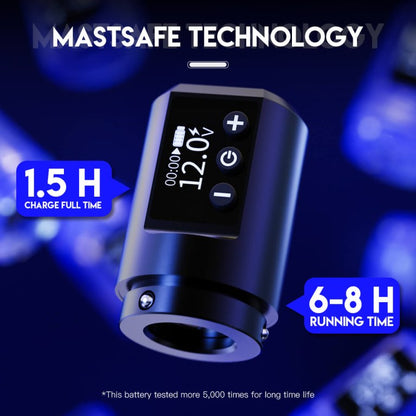 Dragonhawk Wireless Tattoo Pen Machine with 3.6MM Stroke Fast-Charging | Mast Mini