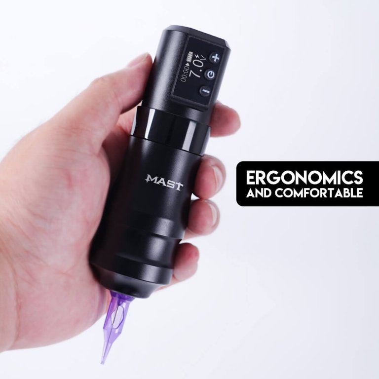 Dragonhawk Wireless Tattoo Pen Machine with 3.6MM Stroke Fast-Charging | Mast Mini