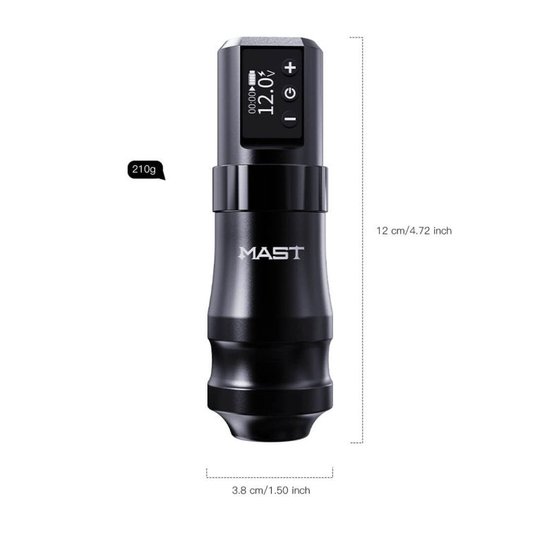 Dragonhawk Wireless Tattoo Pen Machine with 3.6MM Stroke Fast-Charging | Mast Mini