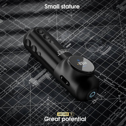 Dragonhawk Wireless Tattoo Pen Machine with 4.2MM Stroke Ultra Fast Charging | Mast Archer S