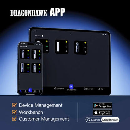 Dragonhawk Wireless Tattoo Pen Smart Machine with 4.5MM Stroke | Mast Archer Ultra