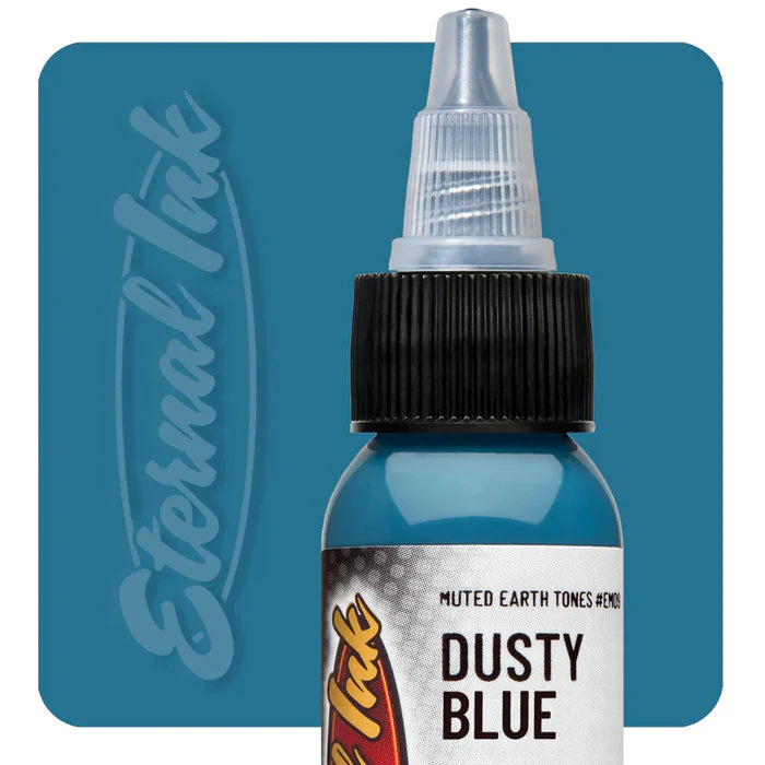 Eternal Ink - Muted Earth Tones - Dusty Blue