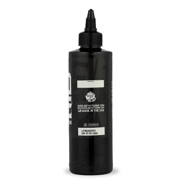 Dynamic Black Hardline Tattoo Ink — 8oz Bottle