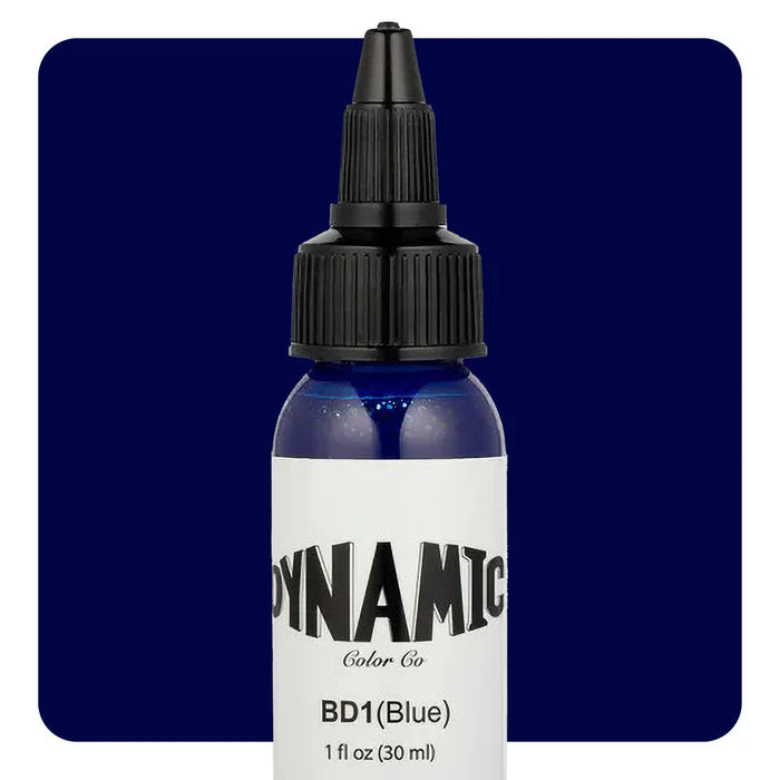 Dynamic Blue Tattoo Ink - 1oz. Bottle