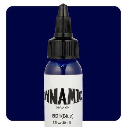 Dynamic Blue Tattoo Ink - 1oz. Bottle