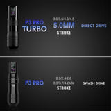 EZ P3 Pro Turbo Wireless Battery Tattoo Pen Machine