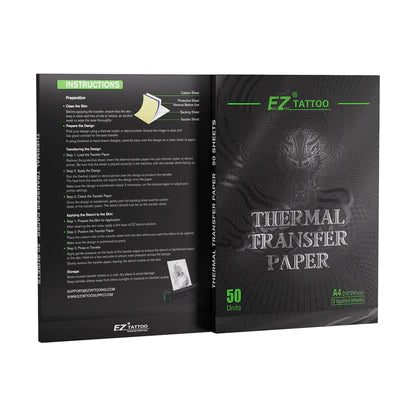 EZ Thermal Transfer Paper — Tattoo Stencil Paper(50pcs/8"x11")