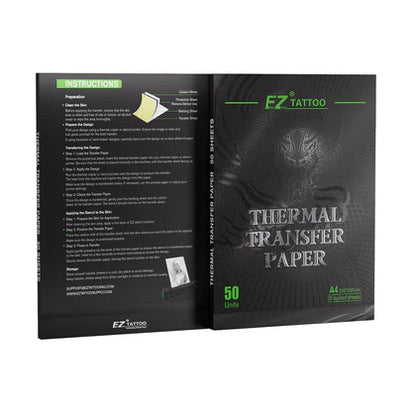 EZ Thermal Transfer Paper — Tattoo Stencil Paper(50pcs/8"x11")