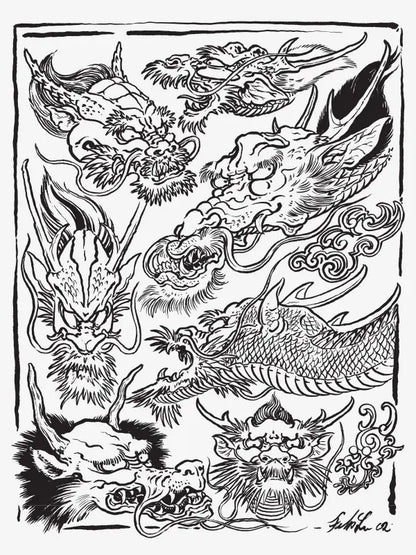 Echoes of Time — 25 Years of Tattoo Art — Hardcover Book + Travel Tool Book