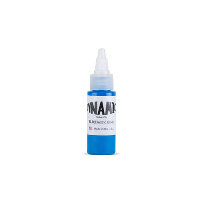 Dynamic Electric Blue Tattoo Ink - 1oz. Bottle