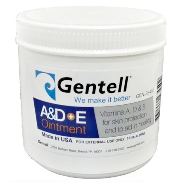 Gentell A&D + E Ointment – 13oz Jar