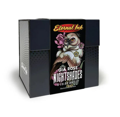 Eternal Tattoo Ink — 1oz —Gia Rose Nightshades Set of 8 Bottles