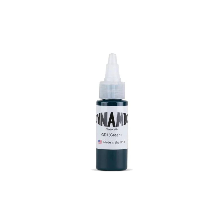 Dynamic Green Tattoo Ink - 1oz. Bottle