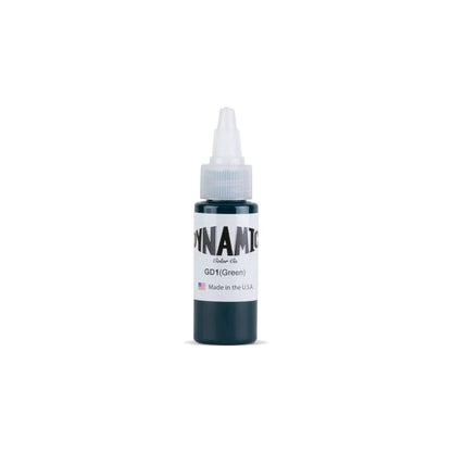 Dynamic Green Tattoo Ink - 1oz. Bottle