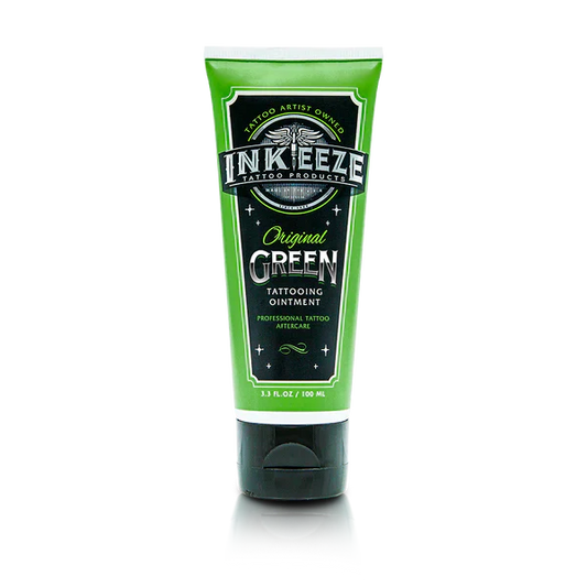 INK-EEZE Green Glide Tattoo ointment - 3.3oz.