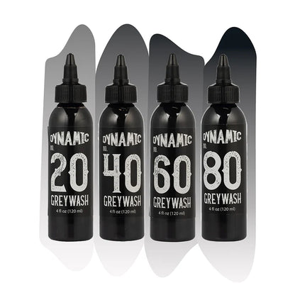 Dynamic Greywash Ink Set With Mixing Solution - Pick Size
