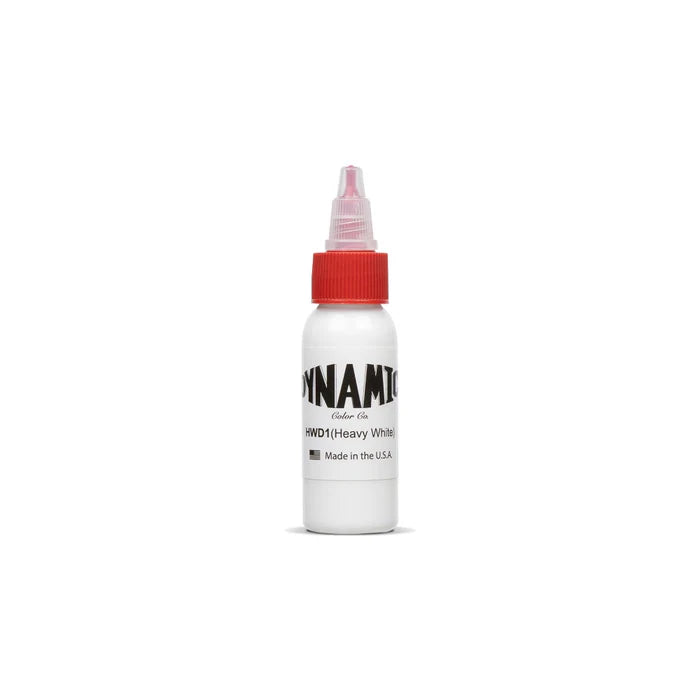 Dynamic Heavy White Tattoo Ink — Pick Size