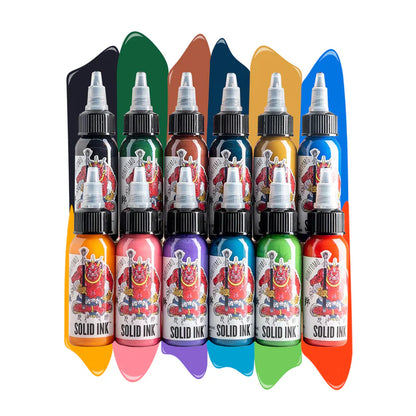 Solid Ink - Horitomo 12 Color Set 1oz Bottles
