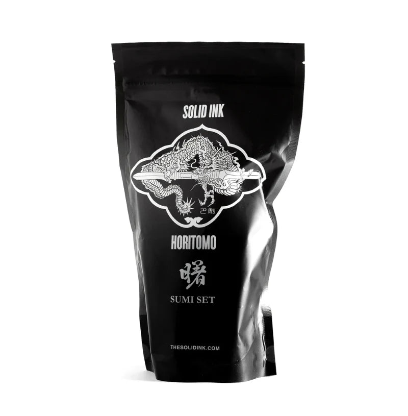 Solid Ink - Horitomo 4 Bottle Sumi Set - Pick Size