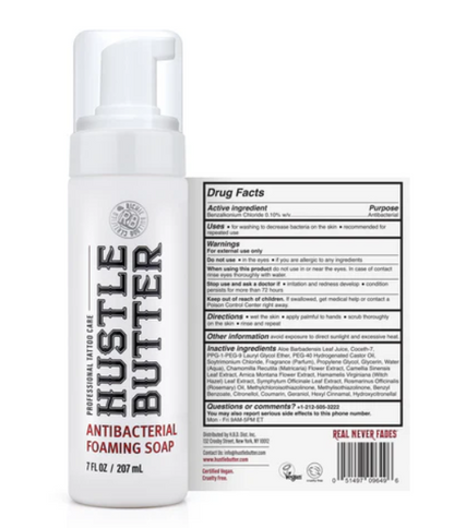 Hustle Bubbles 7oz Bottle with 5oz Tub Hustle Butter Deluxe Bundle