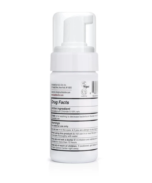 Hustle Bubbles Deluxe Foamer Antimicrobial Soap — 3.4oz — Single or Case of 12