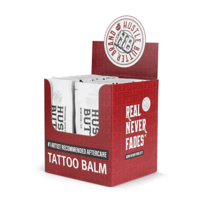 Hustle Butter Deluxe Tattoo Aftercare — 0.25oz Sample Packets — Single or Case of 50