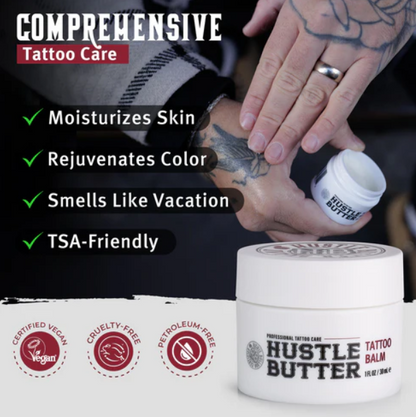Hustle Butter Deluxe Tattoo Aftercare — 1oz — Single or Case of 48
