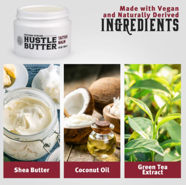 Hustle Butter Deluxe Tattoo Aftercare — 1oz — Single or Case of 48