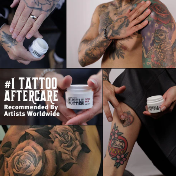Hustle Butter Deluxe Tattoo Aftercare — 1oz — Single or Case of 48