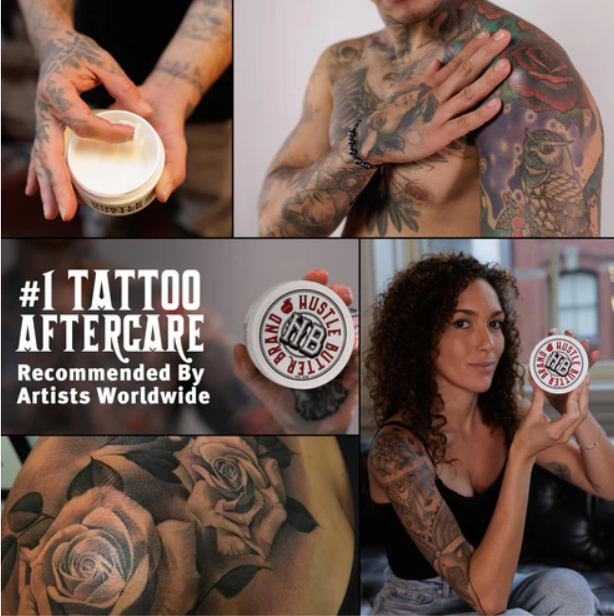 Hustle Butter Deluxe Tattoo Aftercare — 5oz — Single or Case of 24