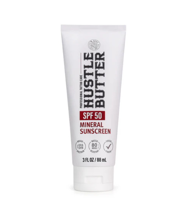 Hustle Butter Mineral Sunscreen Lotion — SPF 50 — Single or Case of 12