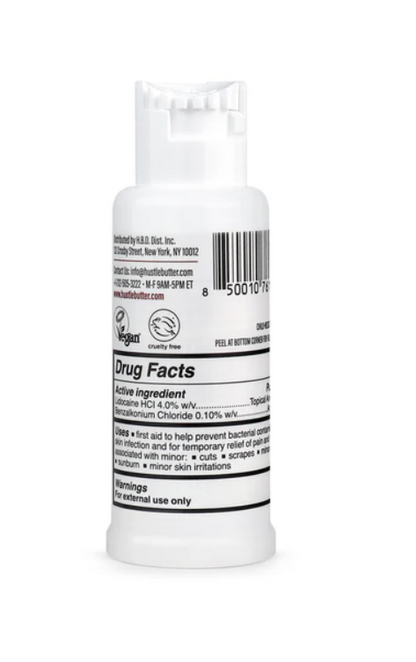 Hustle Butter Numbing Spray — 1.9oz Spray Bottle