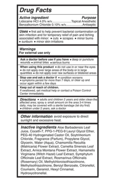Hustle Butter Numbing Spray — 1.9oz Spray Bottle
