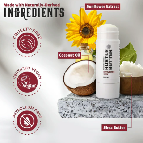 Hustle Butter Revitalizing Stick — Single or Case of 24