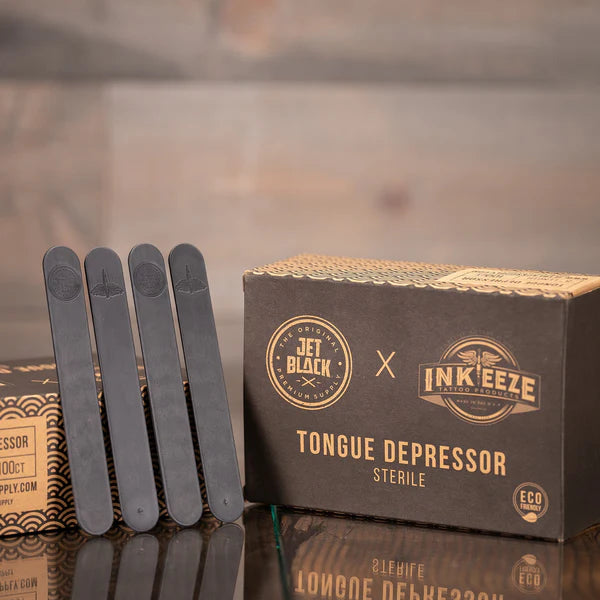 Jet Black x Inkeeze Tongue Depressors