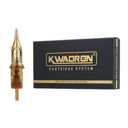 Kwadron Cartridge - Round Liners #12 Long Taper Textured