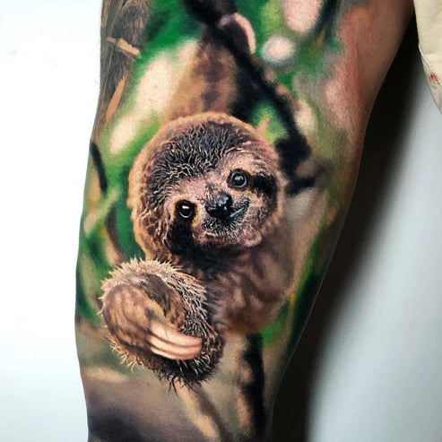 Light Brown Tattoo Ink