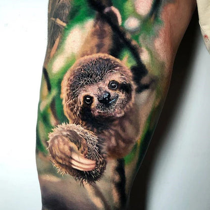 Light Brown Tattoo Ink