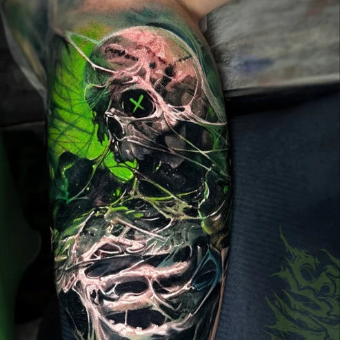 Lime Green Tattoo Ink