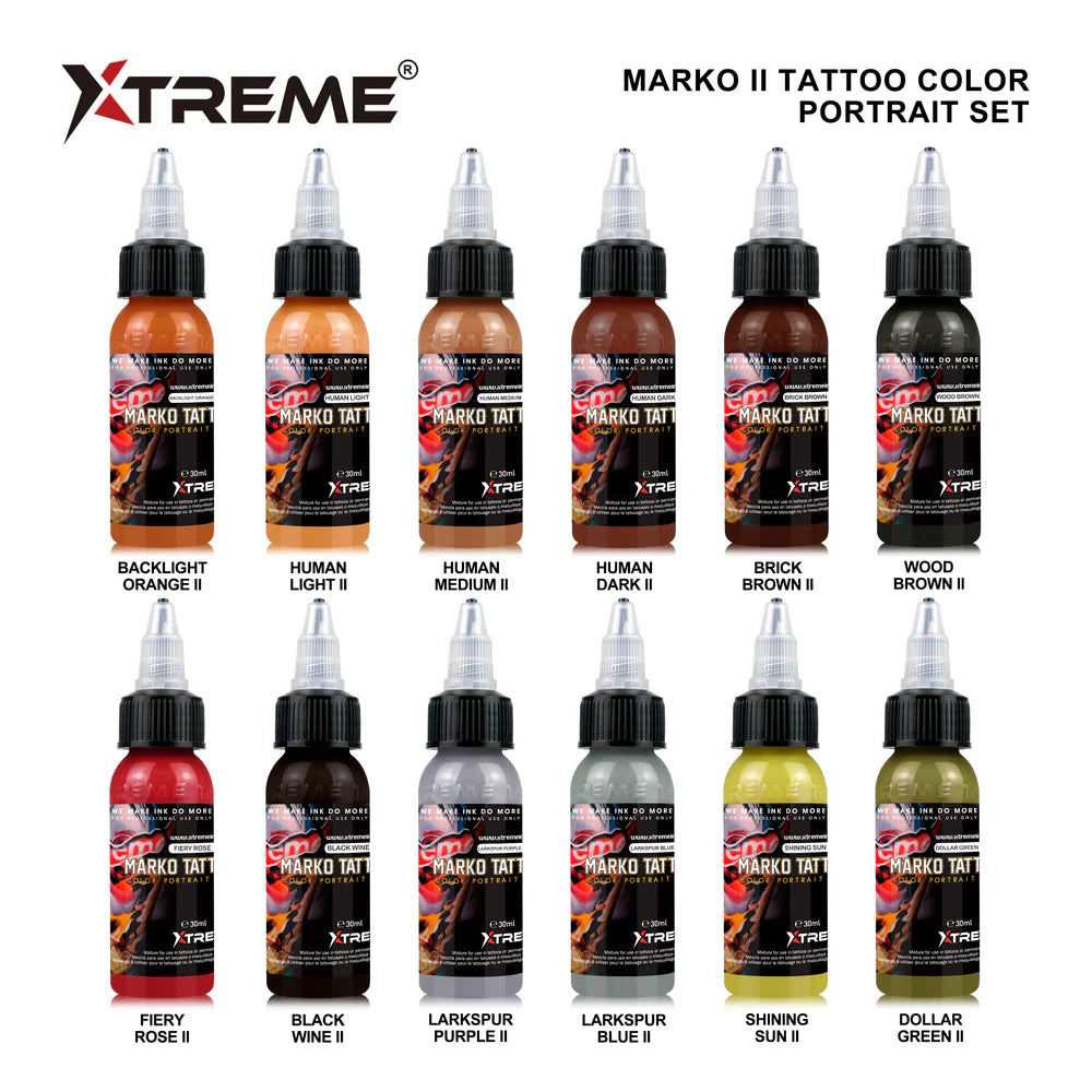 MARKO II TATTOO COLOR PORTRAIT SET