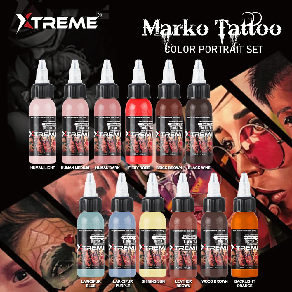 MARKO TATTOO COLOR PORTRAIT SET