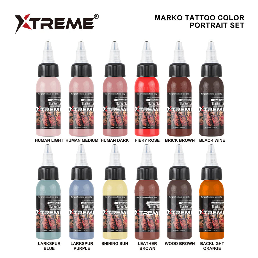 MARKO TATTOO COLOR PORTRAIT SET