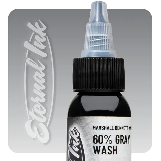 Eternal Tattoo Ink - Marshall Bennett 60% Gray Wash