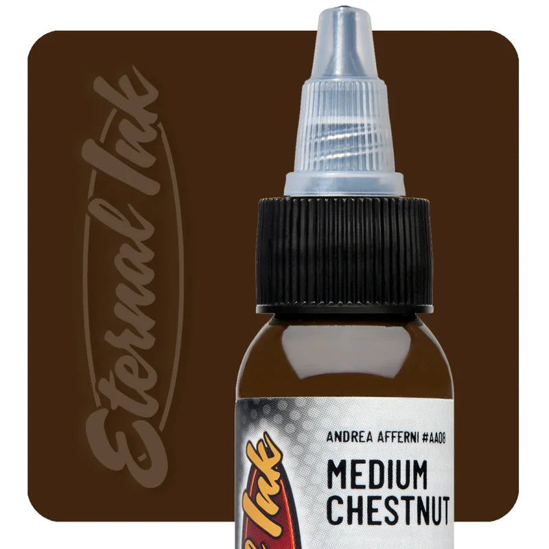 Eternal Tattoo Ink — 1oz —Medium Chestnut