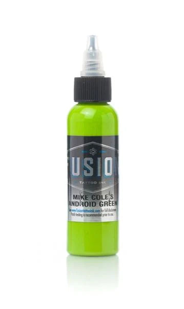 Mike Cole 10-Color Palette Signature Set — Fusion Tattoo Ink — 1oz